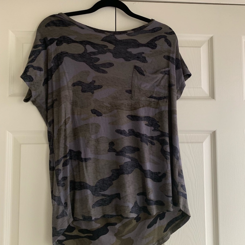 BP Camo T-Shirt with Ribbed Back